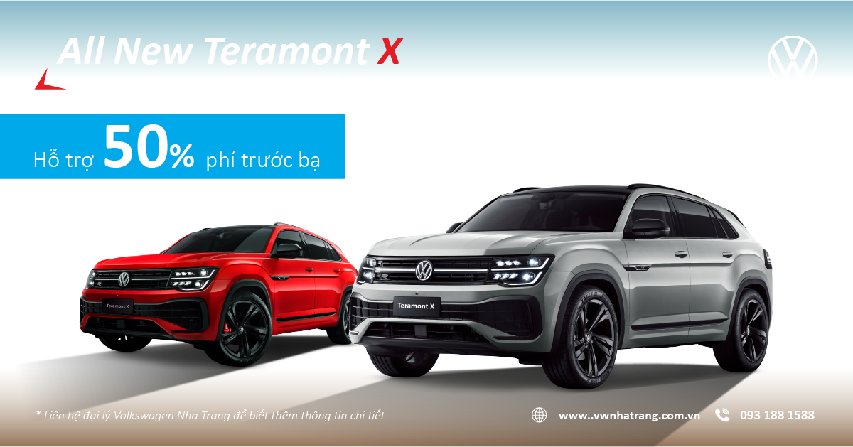 Tin tức & sự kiện: Volkswagen tung ưu đãi 50% phí trước bạ cho Volkswagen Teramont X