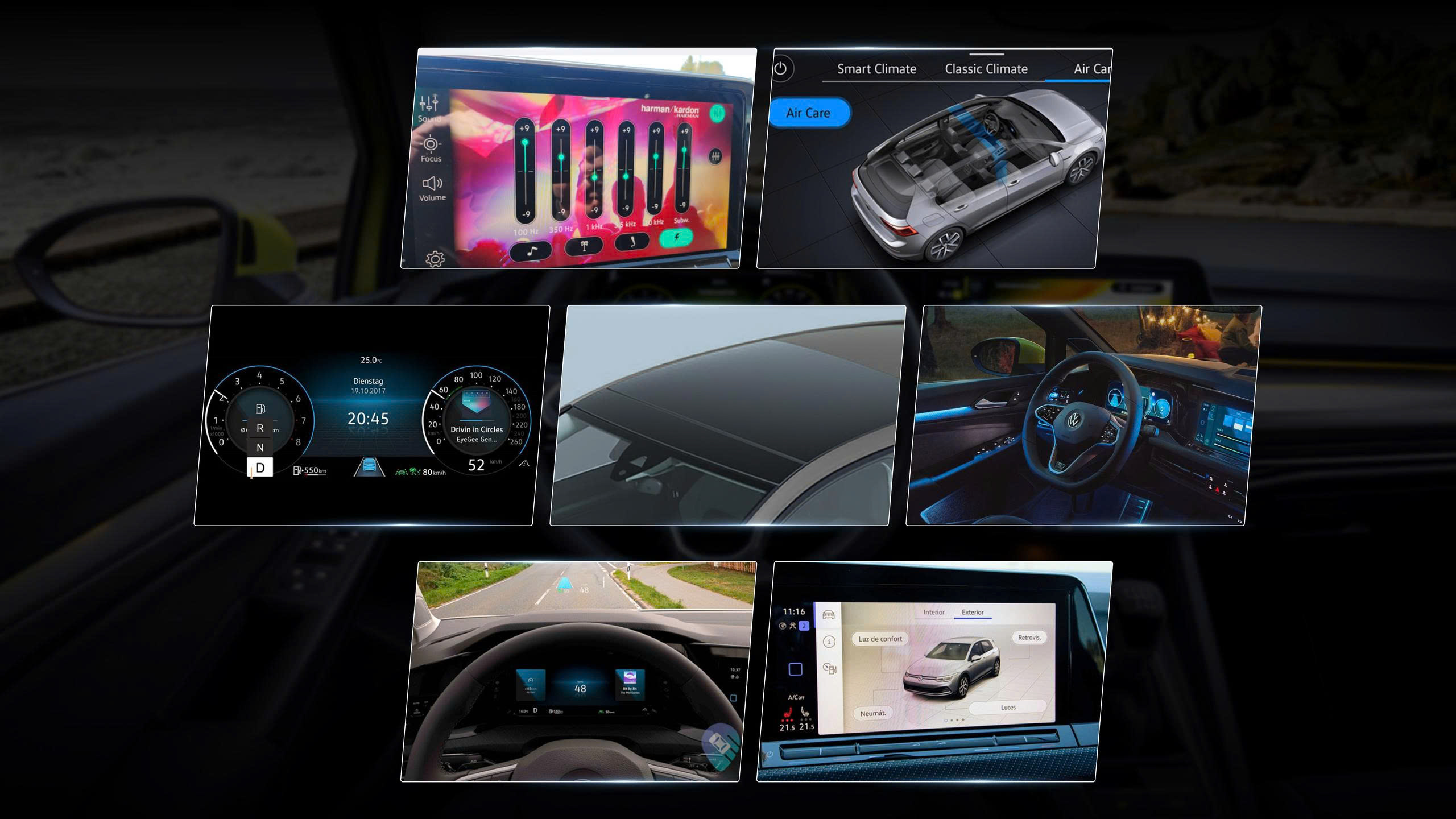 Hình ảnh minh họa: Tiện nghi cao cấp của 3 phiên bản