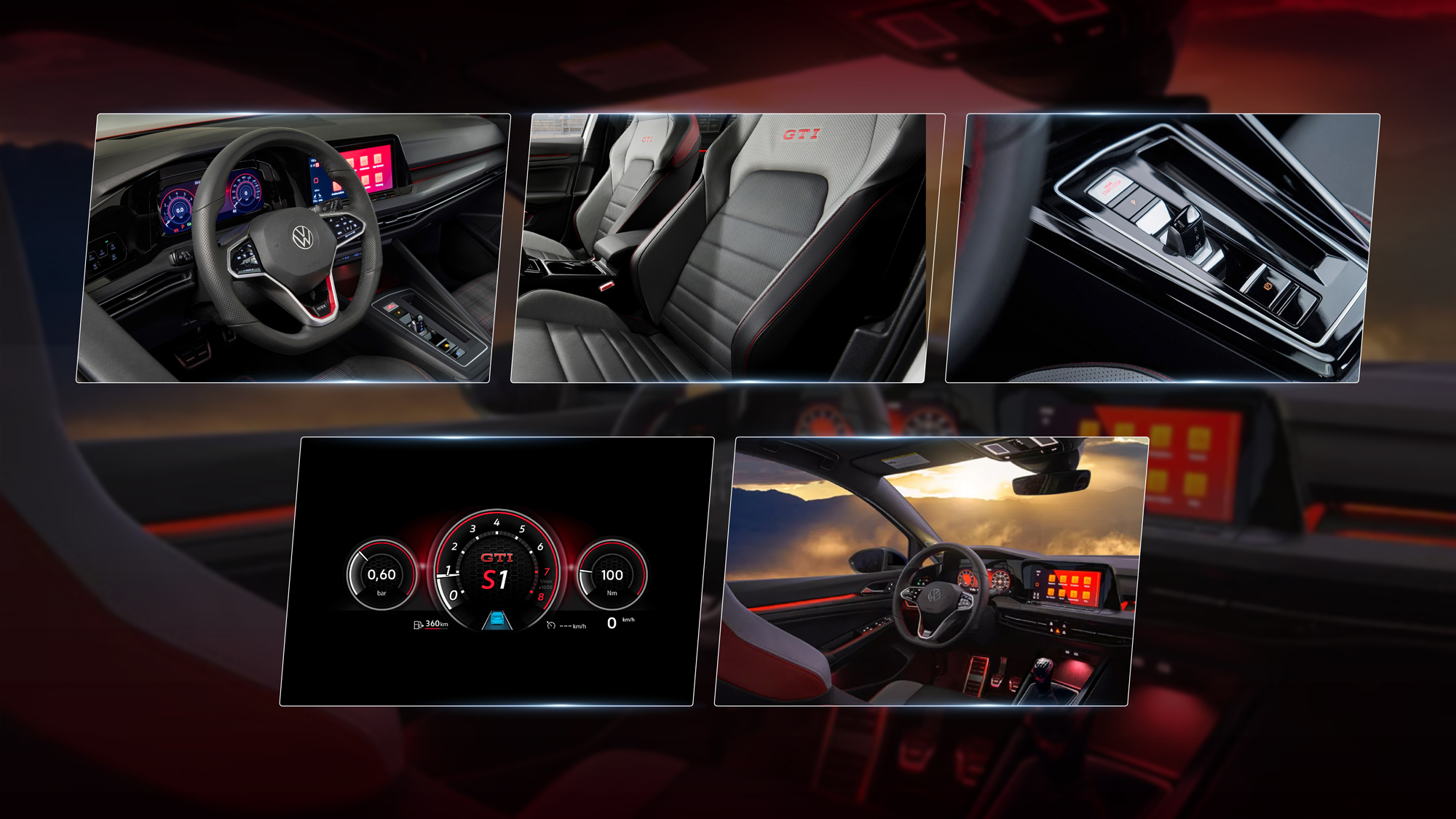 Hình minh họa: Nội thất phong cách chất chơi GTI