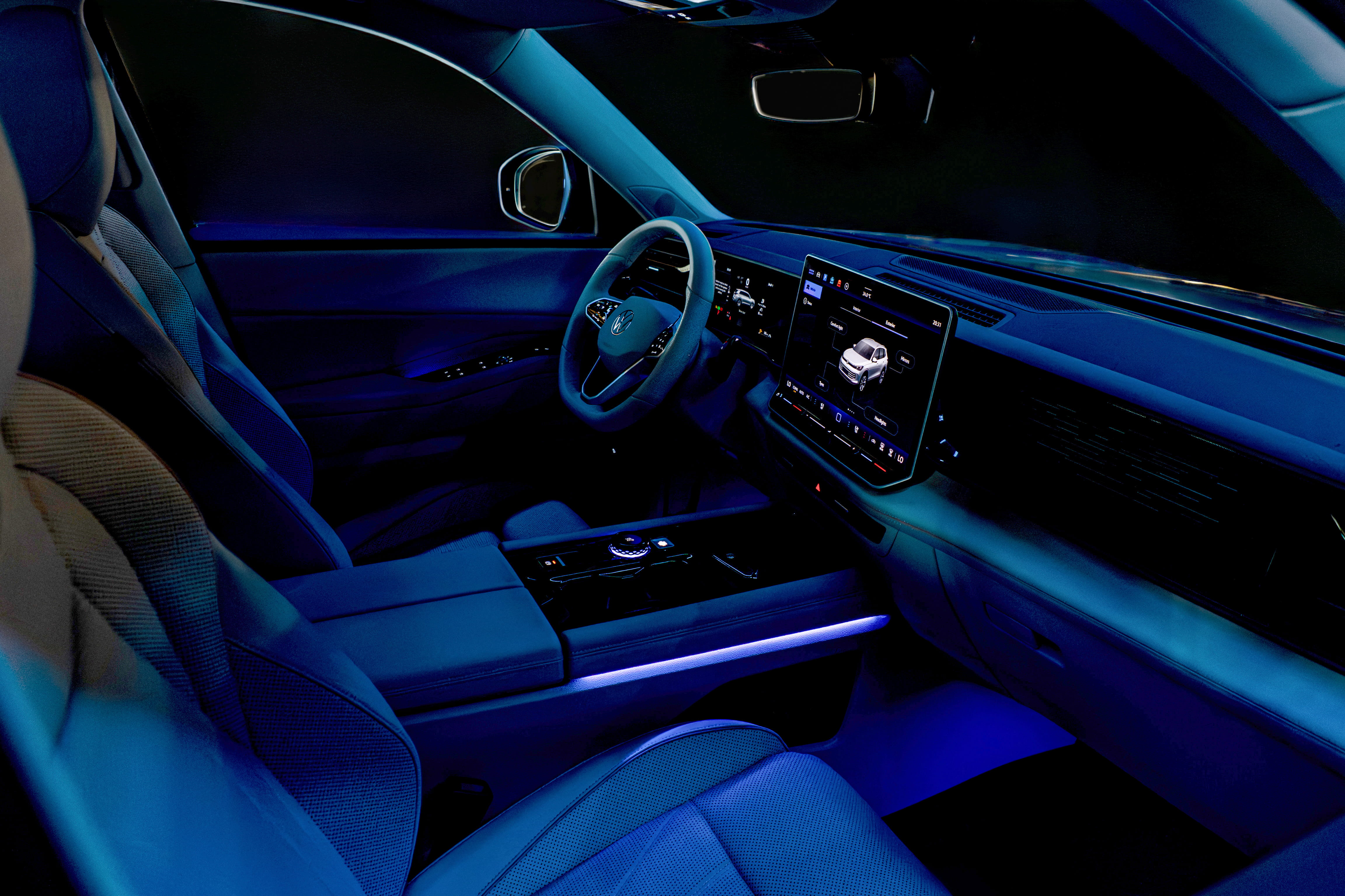Hình minh họa:  Đèn viền nội thất Ambient Light Volkswagen Teramont Pro Đèn viền nội thất Ambient Light